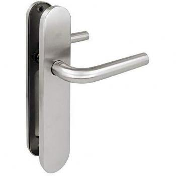 Amig 15924 Manilla Inoxidable, Acero mate