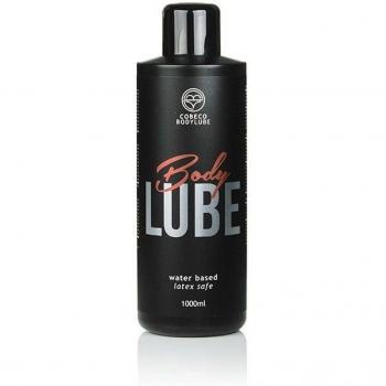 Cobeco Pharma Body Lube Lubricante Base Agua Latex Safe 1000 ml