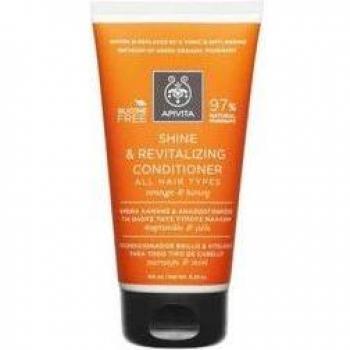 Apivita Acondicionador Brillo y Vitalidad con Naranja y Miel para Todo Tipo de Cabello 150ml