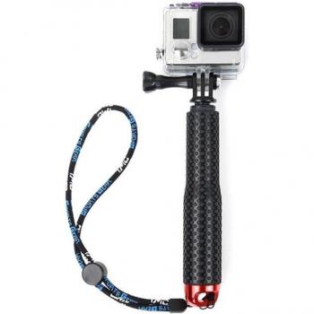 Palo de Selfie Subacuático Gosear con Monopié y Pulsera para Cámara de Acción Gopro Hero 5 4 3 Plus 2, Sjcam y Xiaomi Yi 4k