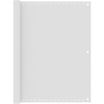 Toldo para balcón HDPE 120x600 cm - Color Blanco
