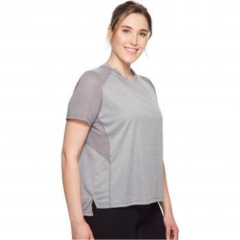 Nike Miler Camiseta, Mujer, Gunsmoke/Heather, 2X