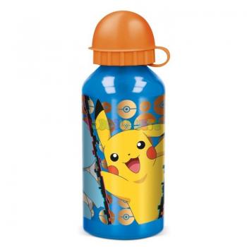Botella de Aluminio Pokémon 400ml con Licencia Oficial Libre de BPA