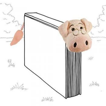 That Company Called If Book-Tails - Marcapáginas infantil, diseño cerdito