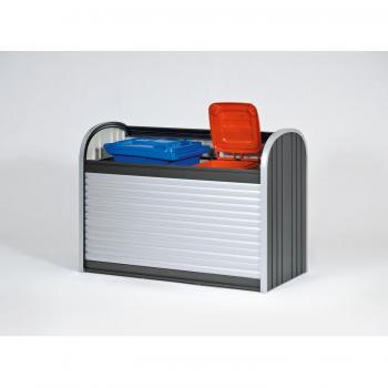 Northern Sheds StoreMax 120 - Arcón metálico, color plateado