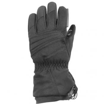 GMS Guantes de Moto Montana WP Negros - Guantes de motocicleta, impermeables, color negro, talla L