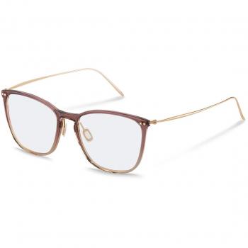 Rodenstock R7134 C Armazones para Mujer Cristal, Lentes Recetadas Para Mujer Transparentes, Gafas Recetadas para Mujer Cristal