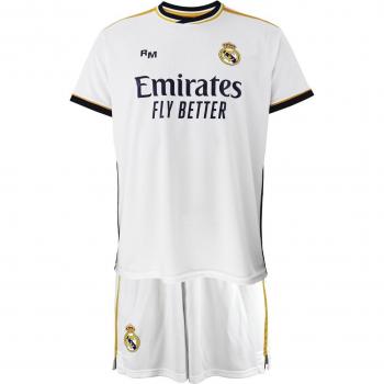 Kit Réplica Oficial 1ª Equipación de Fútbol Real Madrid C.F