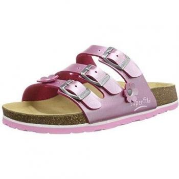 Superfit FUSSBETTPANTOFFEL - Zapatillas de estar por casa de material sintético para niña Violeta Violett