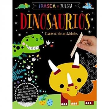 Rasca y Juega. Dinosaurios - Cuaderno de actividades