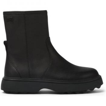 Botas de niña Camper K900304-001 Norte en piel color negro
