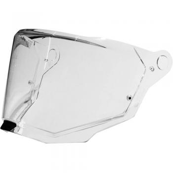 Pantalla LS2 MX701 Explorer - Visera transparente para casco LS2 MX701, fabricada en policarbonato de alta resistencia, diseño aerodinámico, tratamiento anti-rayaduras y fácil instalación