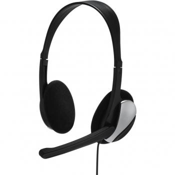 Hama HS-P100 Auriculares con Micrófono Negro