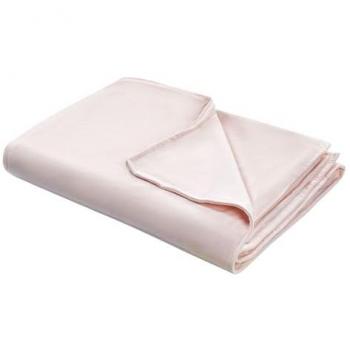 Funda de manta pesada rosa 120 x 180 cm poliéster diseño moderno