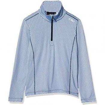 CMP 39l2525 - Camiseta de esquí para niña, Niñas, 39L2525, B.Co-B.Blue-Turchese, 140