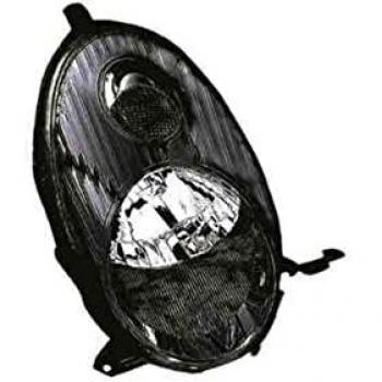 Faro Principal Izquierdo Eléctrico Negro H4 para Nissan Micra (K12) (03-07) - Recambio Nuevo