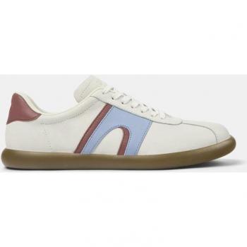 CAMPER Twins Men's White Sneakers - Size 44 / 10.5, Smooth Leather