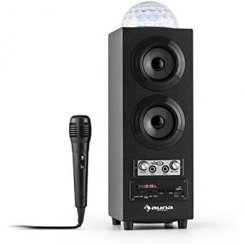 auna DiscoStar Altavoz Portátil Bluetooth 2.1 con Jelly ball