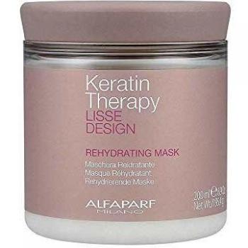 LISSE DESIGN KERATIN THERAPY REHYDRATING MASK 200ML ,beige