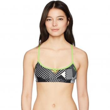 Arena Bandeau Be Parte Superior de Bikini, Mujer, Multicolor