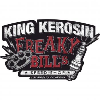 403/2 King Kerosin < Freaky BillŽs XXL 30cm > pegatina/STICKER