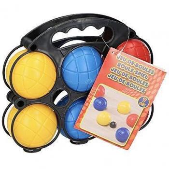 Eddy Toys 90203 Bolas de Petanca con Diseño, 7 Unidades