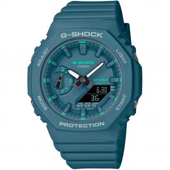 Casio G-Shock GMA-S2100GA-3AER Unisex Analógico-Digital Resina Verde Opalo