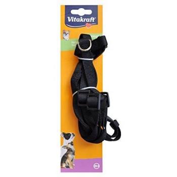 Arnés Premium Doble XS/S - Negro - Para Perros