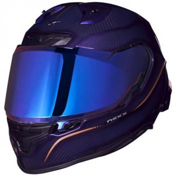 Casco Integral Nexx X.R3R Hagibis Púrpura XL