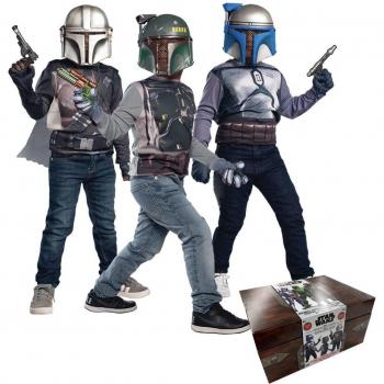 Conjunto de Disfraces Infantiles Star Wars en Cofre Especial