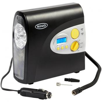 Ring Automotive RAC600 Compresor Digital, con Luz LED