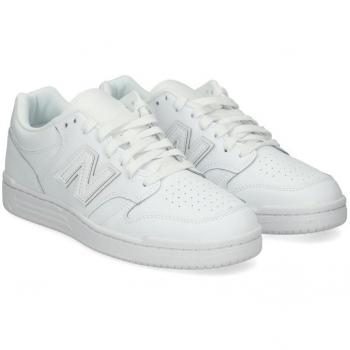 Zapatillas blancas New Balance unisex de estilo clásico