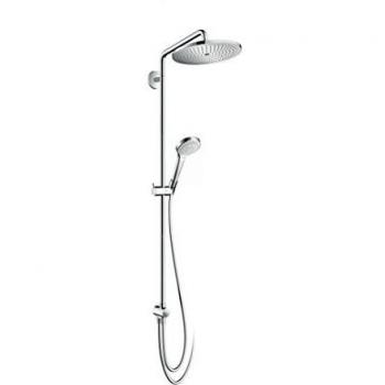Hansgrohe 26793000 Croma Select S 280 Air columna de ducha para renovaciones, 4 tipos de chorro, cromo