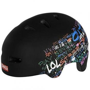 Ennui Helm BCN Helmet - Casco de Skateboarding, Color Multicolor, Talla S/M