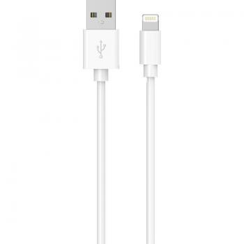 BigBen Cable USB 2.0 a Lightning 2.4A Macho/Macho 1m Blanco