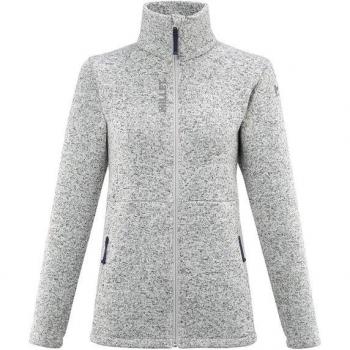 Chaqueta Polar de Mujer Millet Tribeni Gris con Cierre Completo
