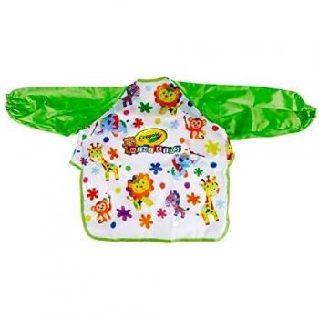 CRAYOLA Mini Kids Lavable, 81-3940 Delantal de Manga Larga para Proteger la Ropa, Edad de 12 Meses, Peso
