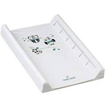 Cambiador de bebé Tega Baby lujo 50x70 cm - Diseño Búhos - Color Blanco