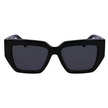 Calvin Klein Jeans CKJ23608S Women's Sunglasses Black Frame Grey Lenses CAT3