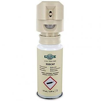 PetSafe Spray Repelente Ssscat para Mascotas De, Repelente Activado por Movimiento para Gatos Y Perros, Respetuoso con El Medio Ambiente 429,1 ml