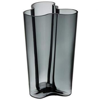 Iittala Jarrón Aalto 251 mm Gris de Cristal