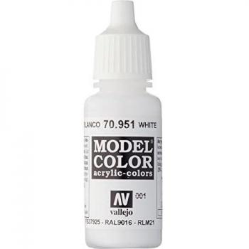 Vallejo Model Color Pintura Acrílica, Blanco