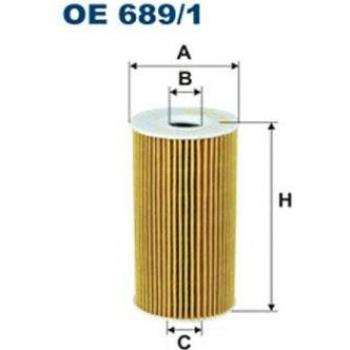 Filtro de aceite FILTRON OE 689/1