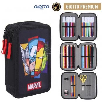 Estuche Plumier Triple Los Vengadores - Marvel