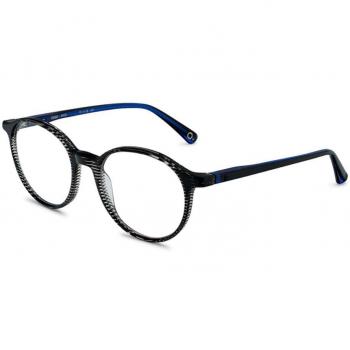 Etnia Barcelona Fogg BKBL Men's Eyeglasses Black Size 51 - Frame Only, Blue Light Block Available