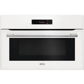 AEG KMK721880W Microondas Integrable Blanco con Grill, 45cm, 42 Litros