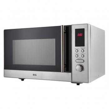 Microondas ECG MTD 231 S - 23L, 800W, Acero Inoxidable, Multifuncional