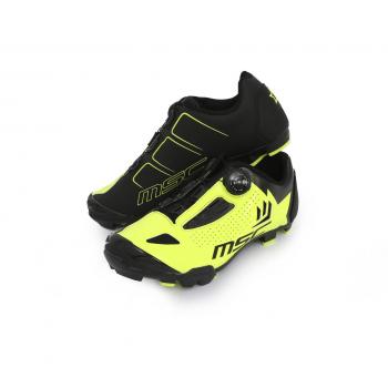 MSC Bikes Aero XC Zapatillas Ciclismo, Amarillo, T-42