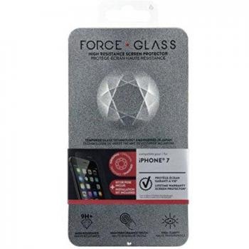 forceglass – Protector de pantalla Vidrio Templado para iPhone 7