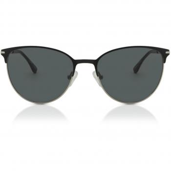 Cat Eye Full Rim Metal Men's Prescription Sunglasses Black Size 52 - SmartBuy Collection